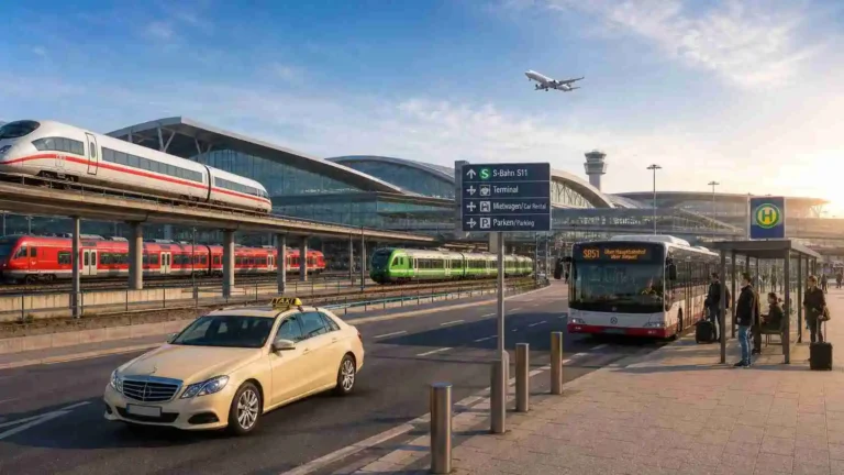Public transport from airport